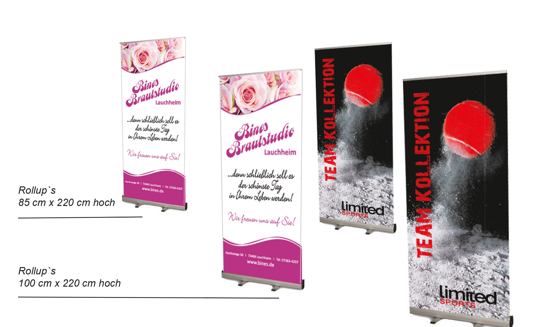 Rollups und Banner